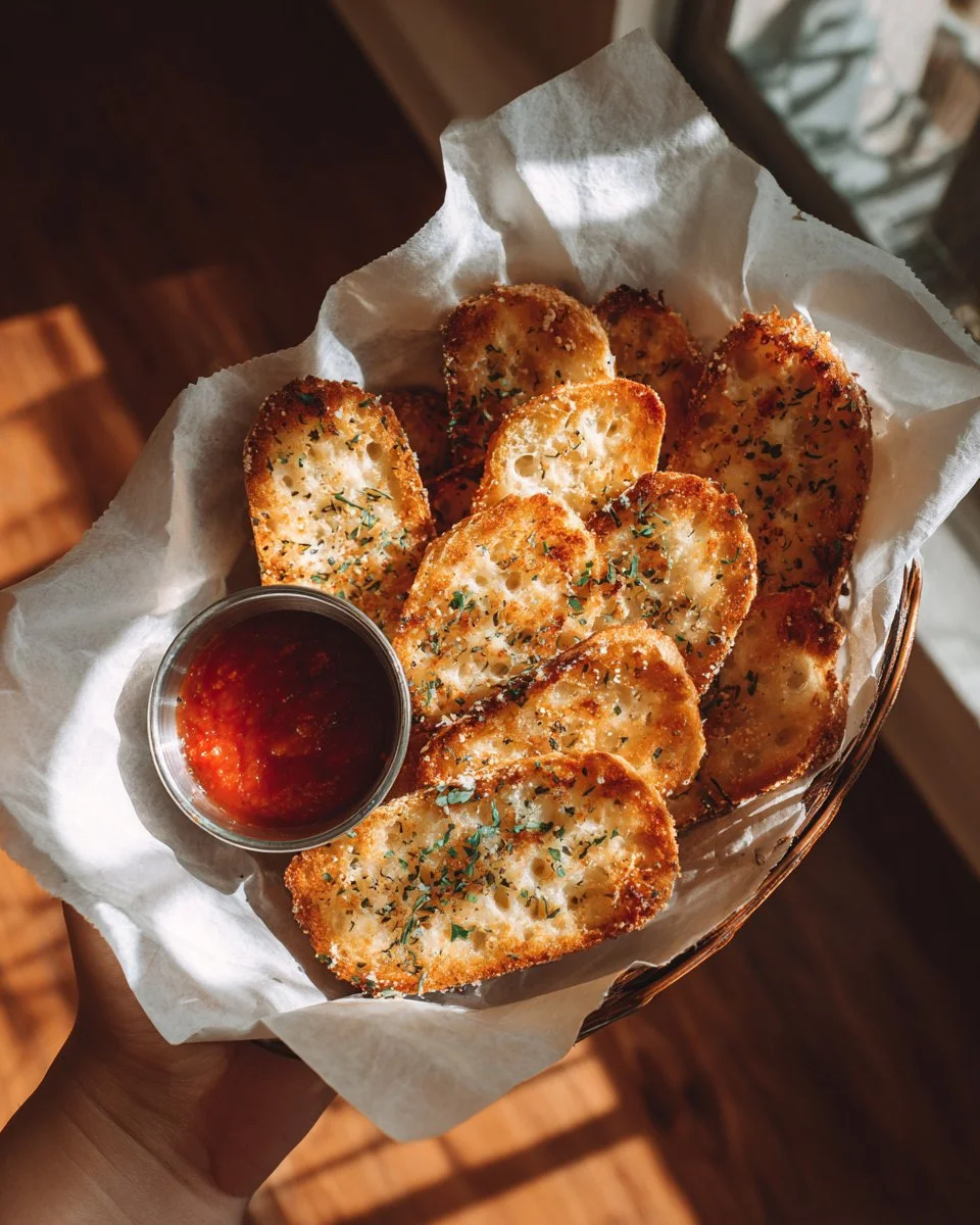 Super Soft and Crispy Parmesan Breadsticks
